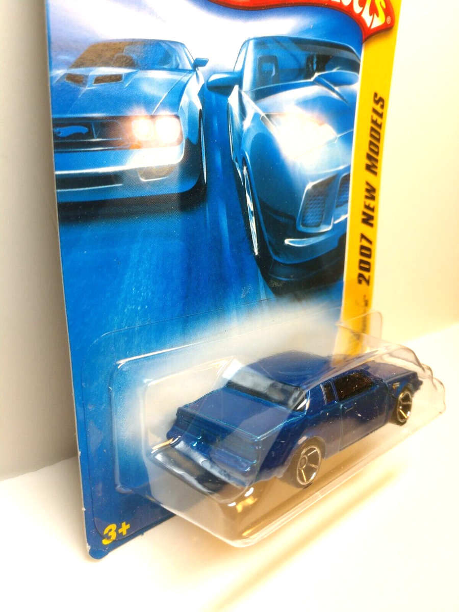 Hot Wheels Buick Grand National 2007 - édition Limitée Kmart, Bleu, Boîte Neuve Non Ouverte