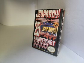 JEOPARDY 25th Anniversary edition Game for Nintendo NES CIB Complete     #E33