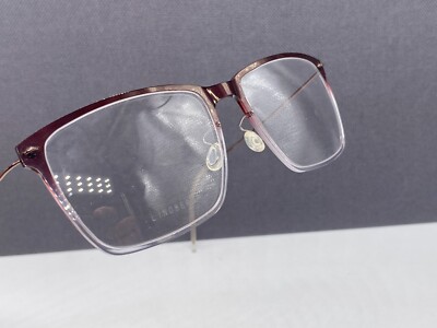 Lindberg Brille Damen Lila Transparent Rot Titan now 6505