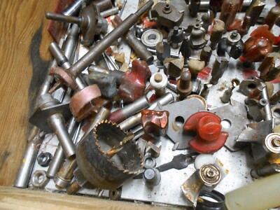 100 Plus Router Bits (WIFE SAY''S SELL NOW)  HSS & Carbide Tipped & Solid Carbide