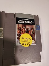 Where in Time is Carmen Sandiego (Nintendo NES, 1991) ☆ Authentic ☆
