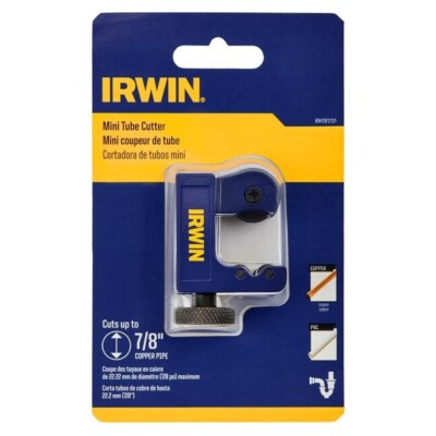 IRWIN ~ Mini / Compact Tube / Tubing Cutter ~ IRHT81731