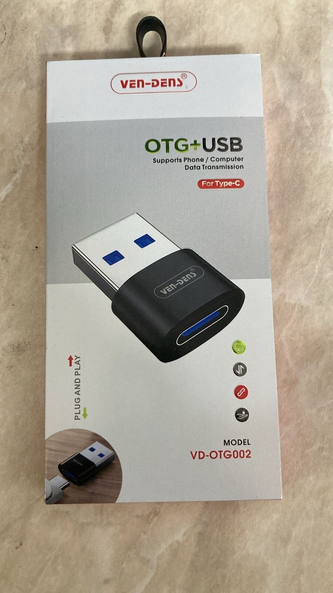 Ven-Dens OTG+USB For Type-C Plug and Play)