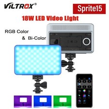 VILTROX Sprite 15C RGB Fill Light Photographic LED Video Light 15W 2800K-6800K