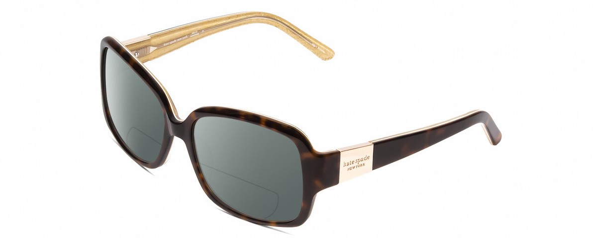 KATE SPADE tortoise 55mm Round Sunglasses Kate Spade New York zya 55mm gradient round sunglasses in  main image 4