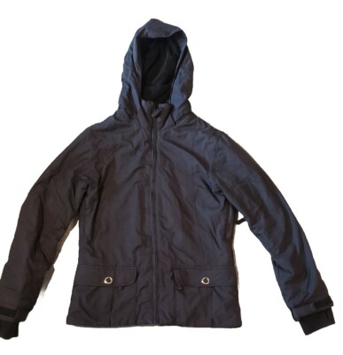 Core Powder Room Women  S/P Black Ski,Snow Boarding Hooded Winter Jacket 5000mm 