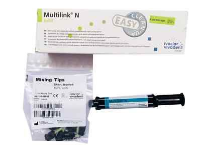 Ivoclar Vivadent Multilink N Refill Pack 6g For Cementation Metal Ceramic Dental