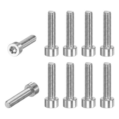 10stk Torx-Bolzen-Spline-Schraube T25 M5x20mm 0,8mm Steigung Zylindrischer Kopf