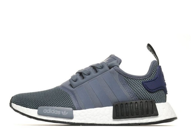 Adidas NMD R1 size 11.5. Grey Navy Blue White JD sports. S76842. ultra boost | eBay