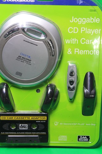 Durabrand Joggable Car CD Player (CD-89) - New in Box - Picture 3 of 5