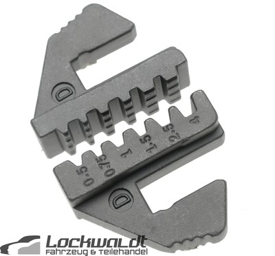 BGS crimp jaws for small, insulated wire end sleeves | for art. 1410, 1411, 1412
