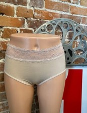 Breezies Sunbeige Nude Seamless Comfort Full Brief with Lace New Panty
