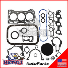 Graphite Full Gasket Set Fits 89-00 Chevrolet Geo Metro 1.0l L3 Sohc 6v Graphite Full Gasket Set Fits 89-00 Chevrolet Geo Metro 1.0l L3 Sohc 6v