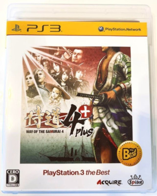 PS3 PlayStation 3 Samurai Dou 4 Plus Japanese Games With Box Tested Genuine