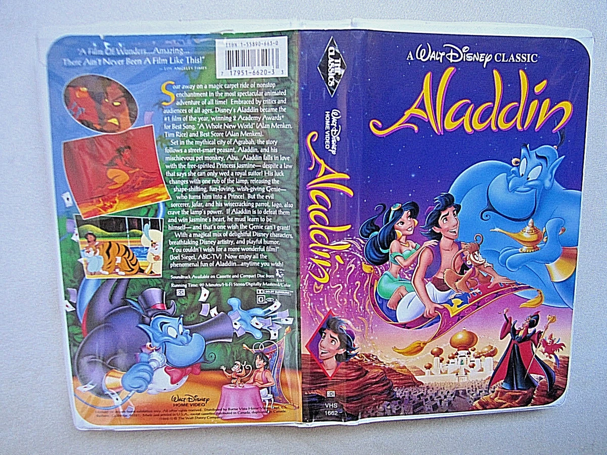 Aladdin Black Diamond Vhs 1662 Value Hotsell head.hesge.ch