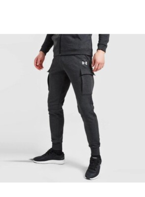 Under Armour 黒 ジャージパンツ タグ付き UNDER ARMOUR ジャージ メンズ 下 アンダーアーマー ロング
