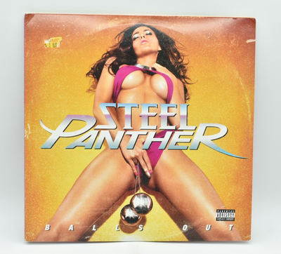 #ad Steel Panther BALLS OUT Vinyl Record 2011 Universal Republic 180g CLEAN $120.00