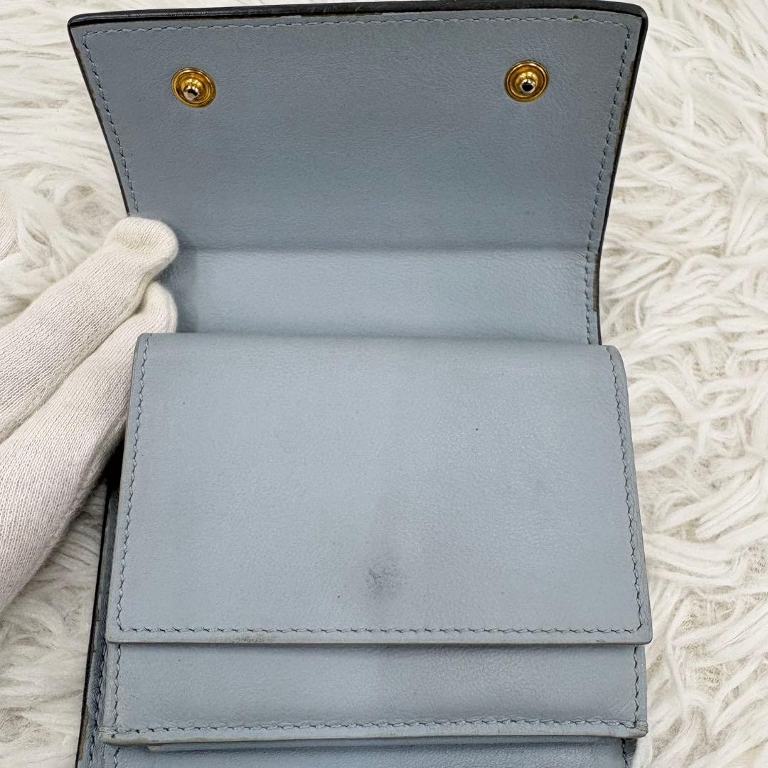 CELINE Small Folded Multi-Function Trifold Wallet… - image 10