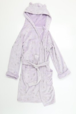 Kimono Morgenmantel Mädchen UK Größe 9-10 Jahre TU lila