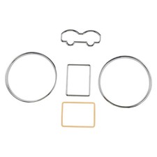 Chrome Dial Gauge Rings High-quality Materials Light Weight Non-deformation