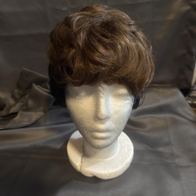 Pixie Cut Wig Pixie Short Curly Wig Synthetic Wigs for Two Tone C97