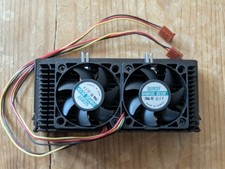 Vintage Intel Pentium II Slot 1 CPU with Dual Fan and Heatsink