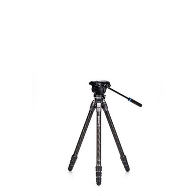 Benro Stativ Tortoise 24CLV + S4PRO Video Kit Carbon (TTOR24CLVS4PRO) by