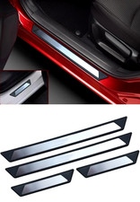 Einstiegsleisten f&uuml;r Mercedes C-Klasse Schutzleisten Lackschutz 4/5 T&uuml;ren
