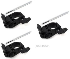 Set of 3 Roland V-Drums MDH-6U 7U Pad Mounts / Clamp L Rod TD-313 TD-316 TD-17