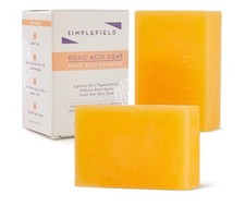  2 2 Pack Kojic Acid Dark Spot Remover Soap Bars with Vitamin C Retinol, Collag