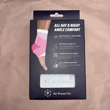 The Pronto Co Ankle Support Adjustable Compression Support Light Grey