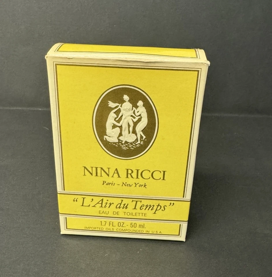 De colección L' Air Du Temps Nina Ricci Paris Perfume Perfume Inodoro con CAJA 1.7 Fl OZ Foto 2 de 4