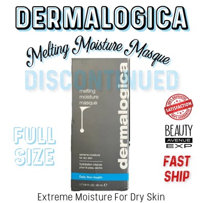 **NEW + FRESH** Dermalogica Melting Moisture Masque 1.7 Fl Oz SEALED NIB DISC