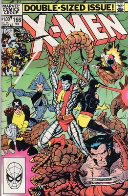 Uncanny X-Men #166 Marvel Comics 1983 VF
