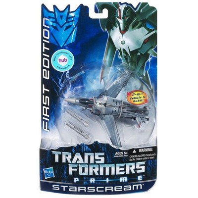 Transformers Prime, Deluxe Class, Starscream First Edition
