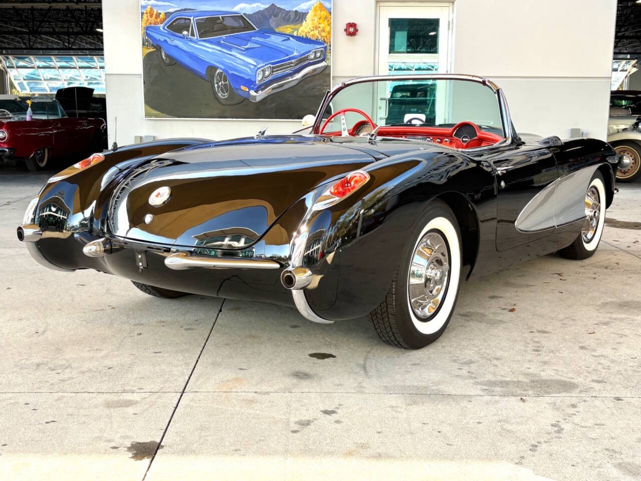 1957 Black Chevrolet Corvette   | C1 Corvette Photo 6