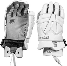 Epoch Integra Select 10" Lacrosse Gloves Small White – Open Box