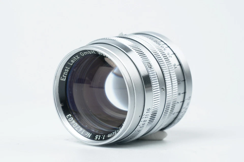 [Exc] Leica Leitz GmbH Wetzlar Summarit 50mm f=5cm f/1.5 from japan #3011A - Image 3 of 4