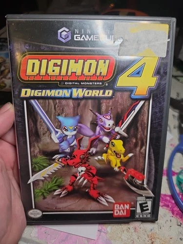 Bandai Digimon World 4 Nintendo GameCube Cib Tested