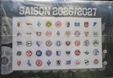 Sport Bild Magnettabelle Fußball Bundesliga Saison 2026/2027, 26/27; Neu, OVP