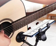 Guitar 360 Rotatable Guitar Phone Mount for Video Recording Reading Music
