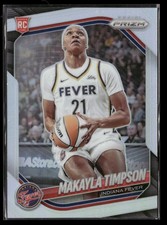 2025 Panini Prizm WNBA #14 Makayla Timpson Silver Prizm Rookie Fever