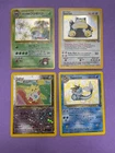 Pokemon Cards Japanese Venusaur, Snorlax, Togepi, Vaporeon (Holo’s)
