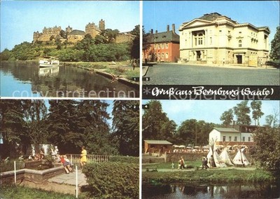 Bernburg Saale Castle Cafe Garden Paradise Theatre