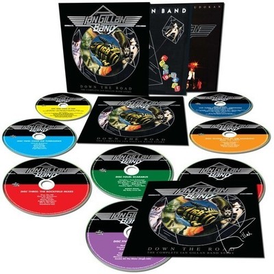 SIGNED Down The Road The Complete Ian Gillan Band Story 8CD Deep