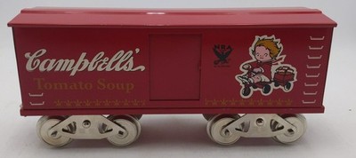 McCoy 277 Standard Gauge Campbell's Soup Boxcar EX