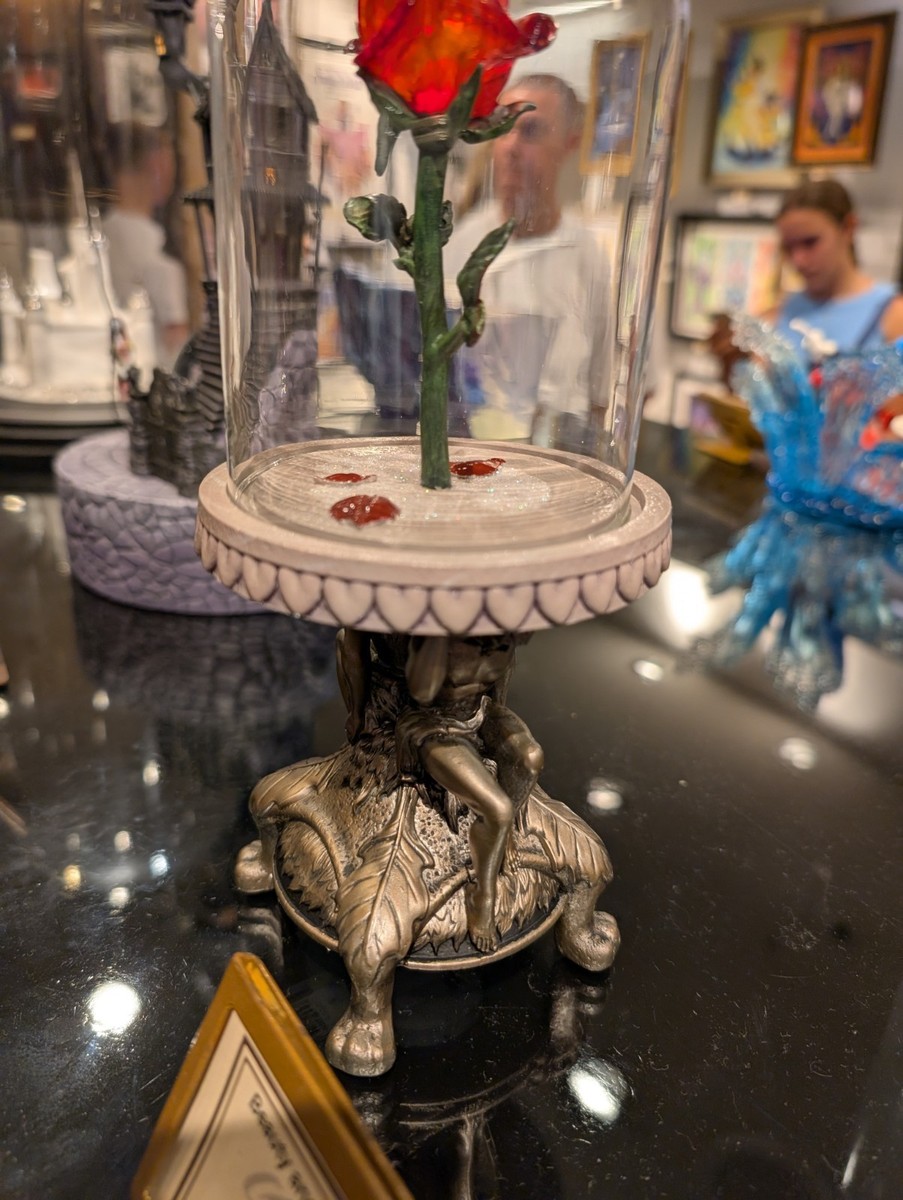 NEW 🌟Disney Parks Beauty and the Beast Light-Up Enchanted Rose