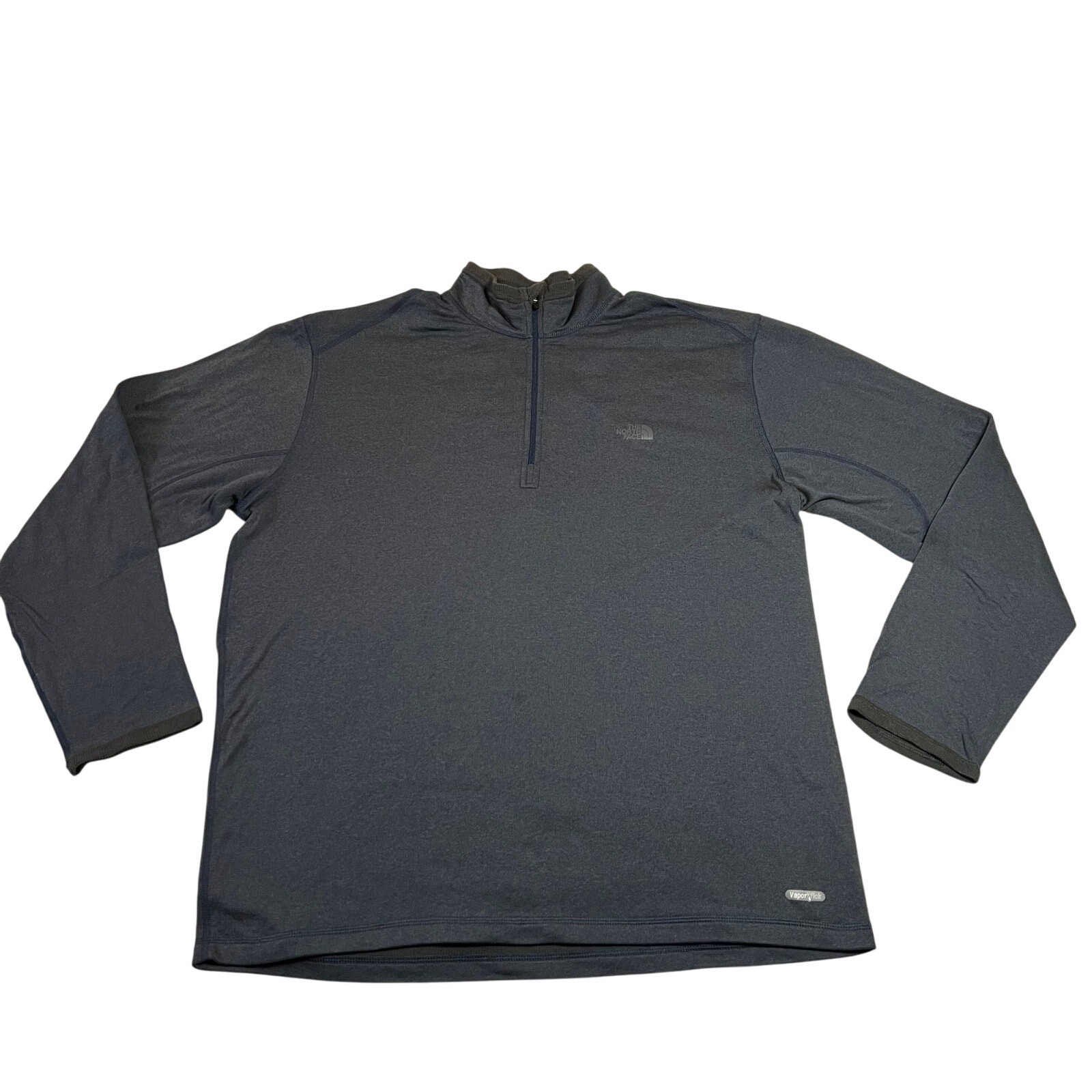 North Face Mens Large Quarter Zip Pullover Jacket Casual Sweatshirt