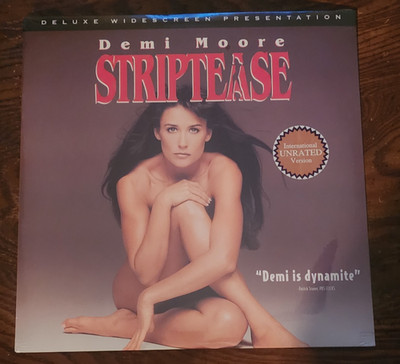 NEW Striptease Laserdisc SEALED  RARE  FREE SHIP USA demi moore unrated
