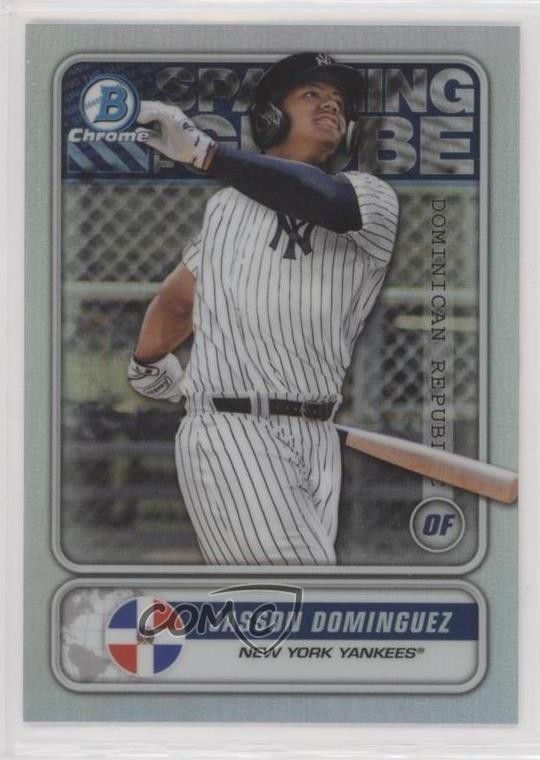 2020 Bowman Spanning The Globe Chrome Jasson Dominguez #STG-JD 06l3